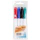 Quartet Premium Glass Board Dry-erase Markers - Fine Marker Point - Black, Blue, Red, Green Liquid Ink - 4 / Pack