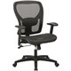 Lorell Mesh Mid-Back Task Chair - Mesh Seat - Mesh Back - Mid Back - 5-star Base - Black - 1 Each