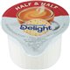 International Delight Half & Half Creamer Singles - 0.03 fl oz (1 mL) - 180/Carton - 1 Serving