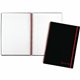 Black n' Red Soft Cover Business Notebook - 70 Sheets - Twin Wirebound - Ruled Margin - 24 lb Basis Weight - 8 1/4" x 11 3/4" - 