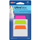 Avery 2" Multi-use Ultra Tabs - 48 Tab(s) - 1.50" Tab Height x 2" Tab Width - Clear Film, Neon Pink Paper, Neon Green, Neon Oran