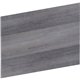 Lorell Adaptable Panel Divider - 24" Width x 2" Height x 37" Depth - Aluminum - Charcoal - 1 Each