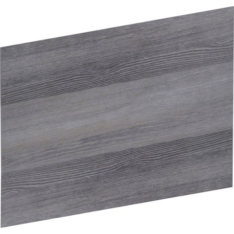 Lorell Adaptable Panel Divider - 24" Width x 2" Height x 37" Depth - Aluminum - Charcoal - 1 Each