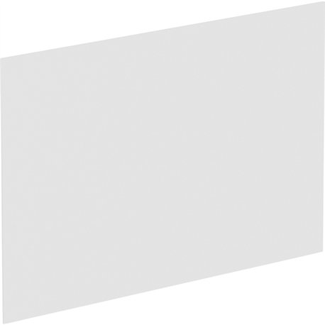 Lorell Adaptable Panel Divider - 24" Width x 2" Height x 37" Depth - Aluminum, Acrylic - Frosted - 1 Each