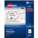 Avery(R) Printable Postcards, 4.25" x 5.5" , Matte White, 200 Blank Postcards for Inkjet Printers (8387) - 97 Brightness - 5 1/2