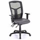 Lorell Executive Antimicrobial High-back Chair - Antimicrobial Vinyl Seat - Black Frame - High Back - 5-star Base - 1 Each