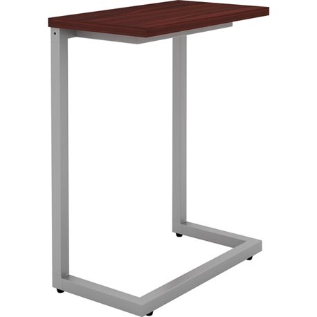 Lorell Quintessence Collection Cantilever Table - For - Table TopMahogany Rectangle Top - Cantilever Base - 9.90" Table Top Leng