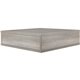 Lorell Contemporary Reception Collection Sectional Tabletop - 25.3" x 25.5"6.6" - Finish: Weathered Charcoal, Laminate