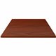 Lorell Hospitality/Conference Tabletop - 0.1" Edge, 36" x 36"1" - Band Edge - Mahogany Table Top - Sturdy - For Reception Area, 