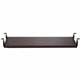 Lorell Universal Keyboard Tray - 25.6" Width x 15.1" Depth - Mahogany - 1