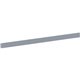 Lorell Single-Wide Horizontal Panel Strip for Adaptable Panel System - 33.1" Width x 0.5" Depth x 1.8" Height - Aluminum - Silve