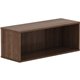 Lorell Panel System Open Storage Cabinet - 18.1" Height x 31.5" Width x 15.8" Depth - Walnut - Laminate - 1 Each