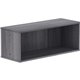 Lorell Panel System Open Storage Cabinet - 18.1" Height x 31.5" Width x 15.8" Depth - Charcoal - Laminate - 1 Each