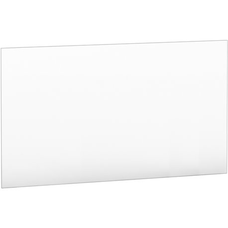 Lorell Adaptable Panel Divider - Acrylic - Clear - 1 Each