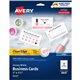 Avery Clean Edge Business Cards, 2" x 3.5" , Glossy, 200 (08859) - 110 Brightness - A4 - 8 1/2" x 11" - 83 lb Basis Weight - 227