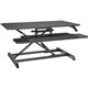 Lorell Large Monitor Desk Riser - 37.40 lb Load Capacity - 19.6" Height x 35.4" Width x 19.3" Depth - Desk - Polyvinyl Chloride 