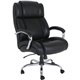 Lorell Big & Tall Chair with UltraCoil Comfort - Black - 1 Each