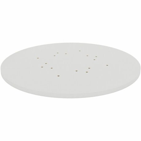 Lorell Hospitality/Conference Tabletop - 0.1" Edge, 1"36" - Band Edge - White Table Top - Sturdy - For Reception Area, Conferenc