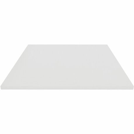 Lorell Hospitality/Conference Tabletop - 0.1" Edge, 36" x 36"1" - Band Edge - White Table Top - Sturdy - For Reception Area, Con