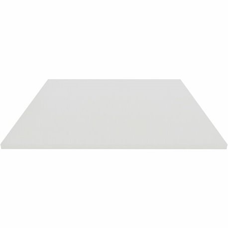 Lorell Hospitality/Conference Tabletop - 0.1" Edge, 42" x 42"1" - Band Edge - White Table Top - For Reception Area, Conference T