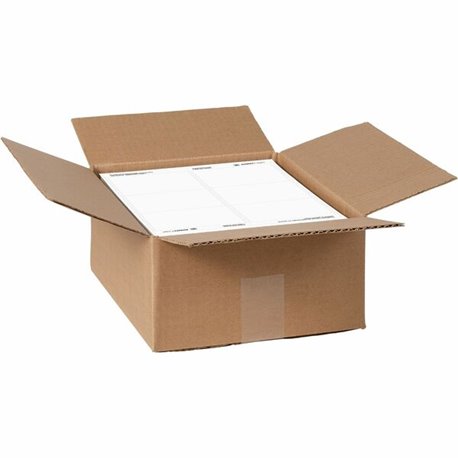 Avery Shipping Address Labels, Full Sheet Labels, Permanent, 500 Labels (91200) - 8 1/2" Width x 11" Length - Permanent Adhesive