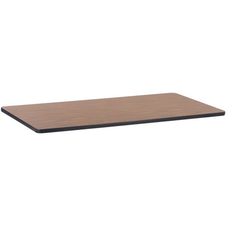 Lorell Classroom Activity Tabletop - For - Table TopHigh Pressure Laminate (HPL) Rectangle, Medium Oak Top x 30" Table Top Width