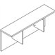 Lorell Prominence 2.0 Reception Desk Counter - 47.3" x 11.9"12" , 1" Table Top, 0.1" Edge - Band Edge - Material: Particleboard,