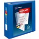 Avery Heavy-Duty View Pacific Blue 3" Binder (79811) - Avery Heavy-Duty View 3 Ring Binder, 3" One Touch EZD Rings, 3.5" Spine, 