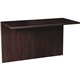 Lorell Prominence 2.0 Bridge - 48" x 24"29" , 1" Top - Band Edge - Material: Particleboard - Finish: Espresso Laminate