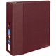 Avery Heavy-Duty Maroon 5" Binder (79366) - Avery Heavy-Duty 3 Ring Binder, 5" One Touch EZD Rings, 2.3/4.8" Spine, 1 Maroon Bin