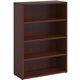 Lorell Prominence 2.0 Bookcase - 34" x 12"48" , 1" Top - 3 Shelve(s) - Band Edge - Material: Particleboard - Finish: Laminate