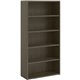 Lorell Prominence 2.0 Bookcase - 34" x 12"69" , 1" Top, 0.1" Edge - 5 Shelve(s) - 4 Adjustable Shelf(ves) - Material: Particlebo