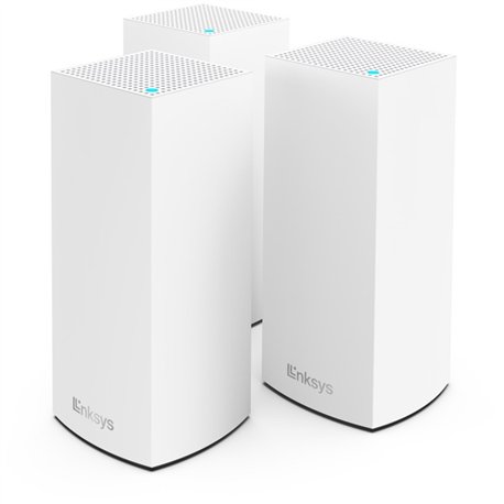 Linksys Atlas 6: Dual-Band Mesh WiFi 6 System, 3-Pack - Dual Band - 2.40 GHz ISM Band - 5 GHz UNII Band - 3 x Antenna(3 x Intern