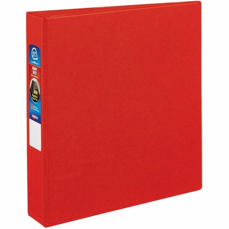 Avery Heavy-duty Binder - One-Touch Rings - DuraHinge - 1 1/2" Binder Capacity - Letter - 8 1/2" x 11" Sheet Size - 400 Sheet Ca