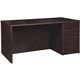 Lorell Prominence 2.0 Right-Pedestal Desk - 1" Top, 66" x 30"29" - 3 x File, Box Drawer(s) - Single Pedestal on Right Side - Ban