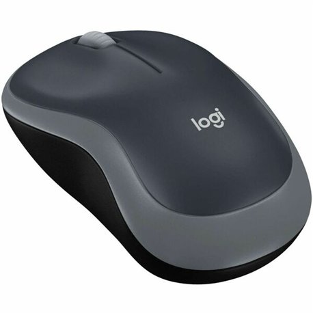 Logitech M185 Wireless Mouse, 2.4GHz with USB Mini Receiver, 12-Month Battery Life, 1000 DPI Optical Tracking, Ambidextrous, Com