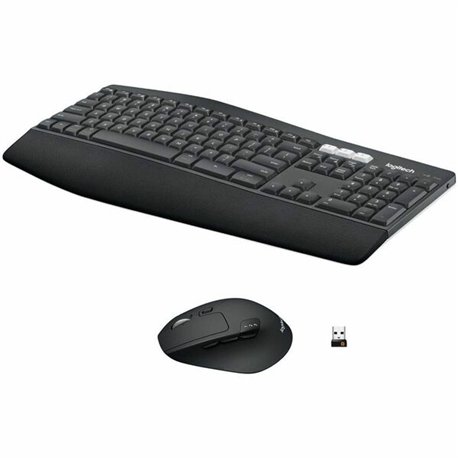 Logitech MK850 Performance Wireless Keyboard and Mouse Combo - USB Wireless Bluetooth/RF Keyboard - USB Wireless Bluetooth/RF Mo