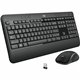 Logitech MK540 Advanced Wireless Keyboard and Mouse Combo for Windows, 2.4 GHz Unifying USB-Receiver, Multimedia Hotkeys, 3-Year