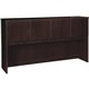 Lorell Prominence 2.0 Hutch - 72" x 16"39" - 4 Door(s) - Material: Particleboard - Finish: Laminate