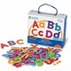 Learning Resources Upper/Lower Case Magnetic Letters - Learning Theme/Subject - Lowercase Letters, Uppercase Letters Shape - Mag
