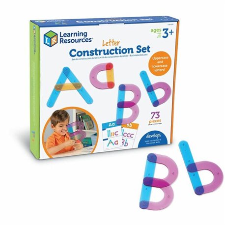 Learning Resources Letter Construction Activity Set - Theme/Subject: Learning - Skill Learning: Letter Recognition, Alphabet, Ma