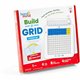 Learning Resources Hand2Mind Math Grid Activity Set - Skill Learning: Mathematics, Fraction, Graphing, Decimal, Operation, Probl