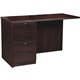 Lorell Prominence 2.0 Left Return - 42" x 24"29" , 1" Top - 2 x File Drawer(s) - Band Edge - Material: Particleboard - Finish: E