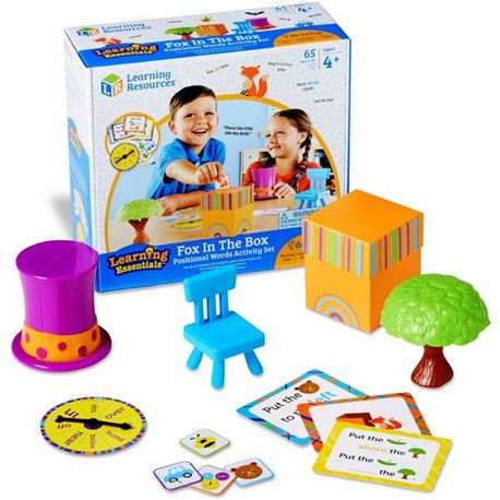 Learning Resources Fox In The Box Word Activity Set - Theme/Subject: Learning - Skill Learning: Visual, Tactile Discrimination, 