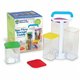 Learning Resources Create-a-Space SeeThru Storage Caddy - Lid - Multicolor - 1 Each