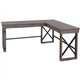 LYS L-Shaped Industrial Desk - For - Table TopL-shaped Top - 200 lb Capacity x 52.13" Table Top Width x 19.75" Table Top Depth -