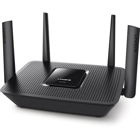 Linksys Max-Stream EA8300 Wi-Fi 5 IEEE 802.11ac Ethernet Wireless Router - 2.40 GHz ISM Band - 5 GHz UNII Band - 281.60 MB/s Wir