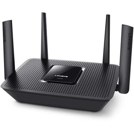 Linksys Max-Stream EA8300 Wi-Fi 5 IEEE 802.11ac Ethernet Wireless Router - Tri Band - 2.40 GHz ISM Band - 5 GHz UNII Band - 275 