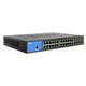 Linksys 24-Port Managed Gigabit Ethernet Switch with 4 10G SFP+ Uplinks - 24 Ports - Manageable - TAA Compliant - 3 Layer Suppor