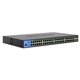 Linksys 48-Port Managed Gigabit Switch with 4 10G SFP+ Uplinks - 48 Ports - Manageable - TAA Compliant - 3 Layer Supported - Mod